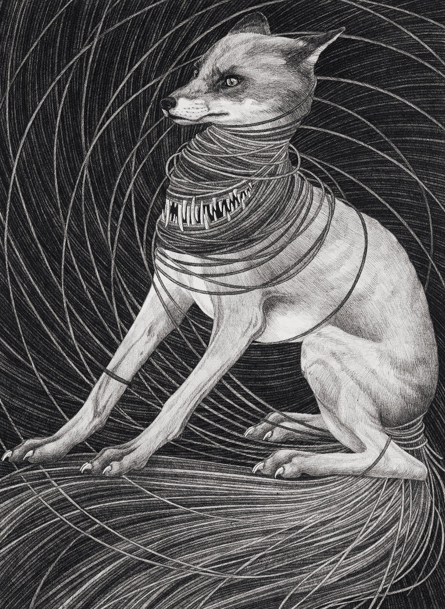 Limited Edition Print "It holds you back"
