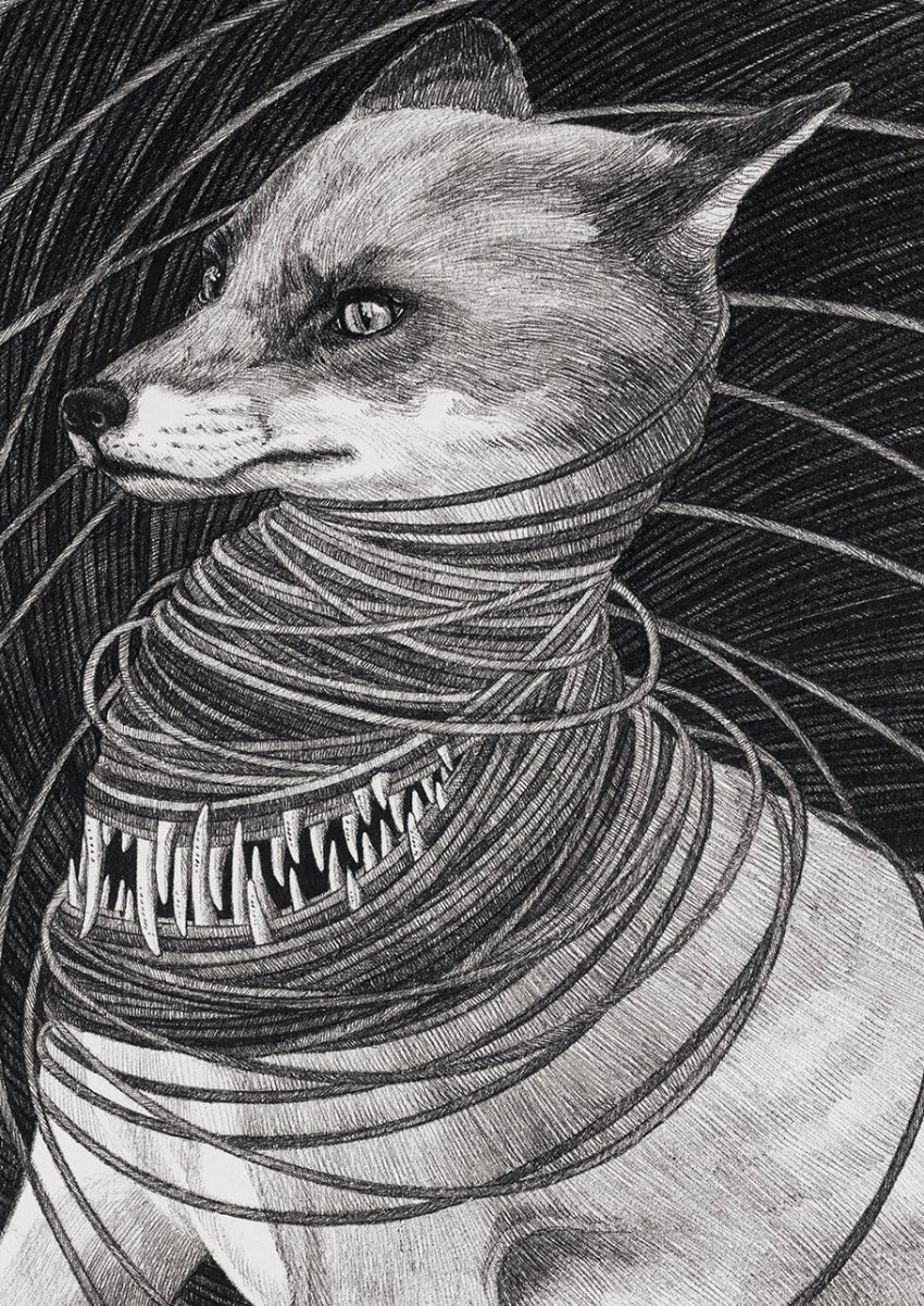 Limited Edition Print "It holds you back"